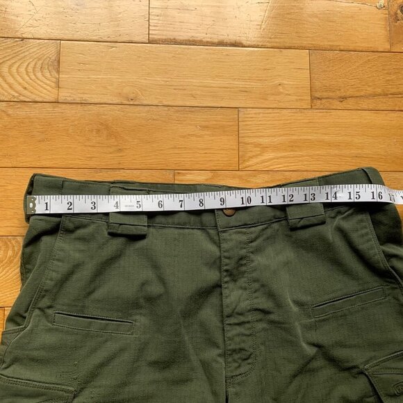 5.11 Tactical Men’s Cargo Pants 34x30 Ripstop Ranger Green – Reinforced Knees - Picture 9 of 11